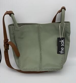 The Sak Los Feliz Crossbody Leather Bag Meadow NWT $189 MSRP